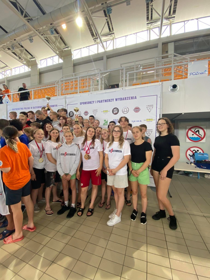 Sukcesy rudzian podczas 56. Mistrzostw Polski w Sportowym Ratownictwie Wodnym! / fot. WOPR Ruda Śląska