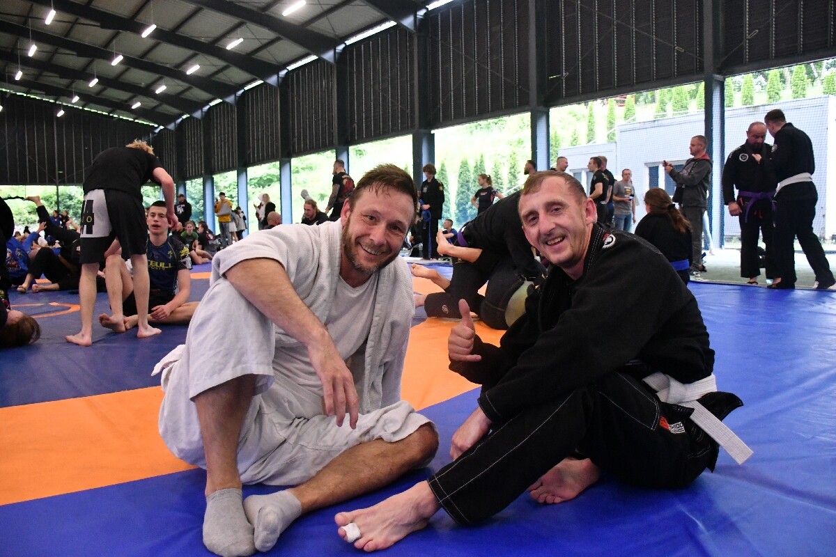 Dziś pogoda nie dopisała. Kulanie na Lufcie tym razem pod zadaszeniem! / fot. Jacek Knapik