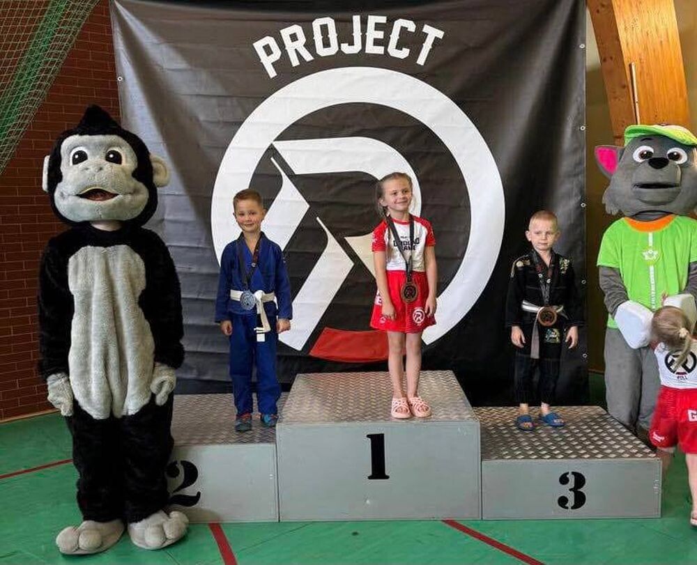 Młodzi zawodnicy Academia Gorila z medalami!/fot. Academia Gorila Ruda Śląska