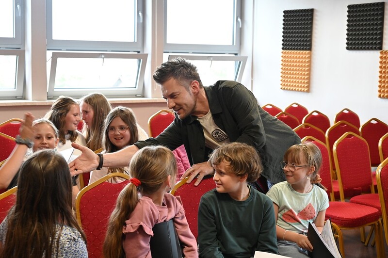 Adam Sztaba przeprowadził kolejne warsztaty z młodymi chórzystami z Rudy Śląskiej