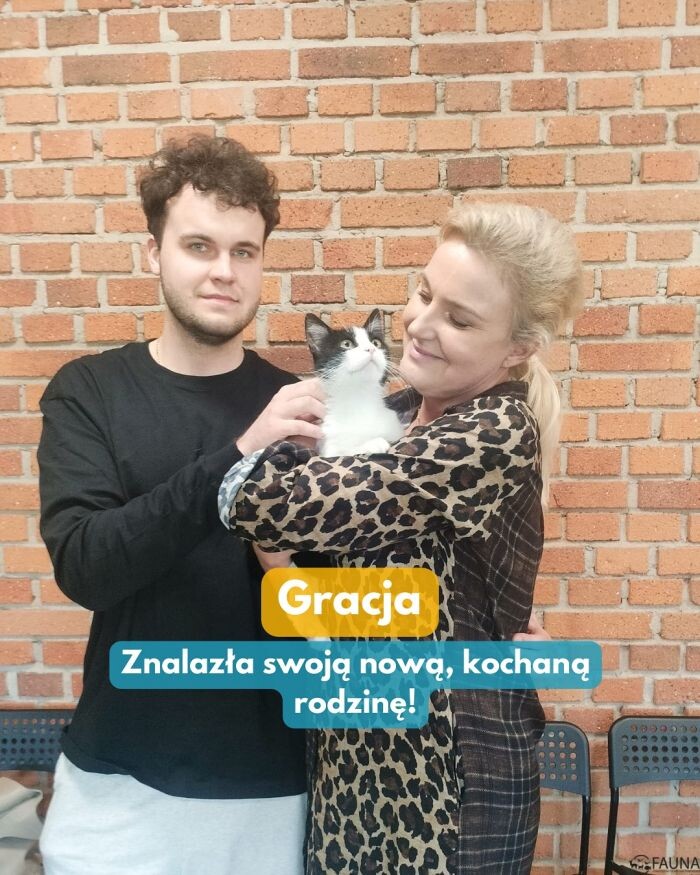 Kolejne Fauniaki trafiły do kochających domów!/fot. TOZ Fauna