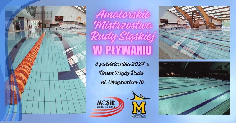 [AKTUALIZACJA] Amatorskie Mistrzostwa Rudy Śląskiej w Pływaniu. Trwają zapisy!