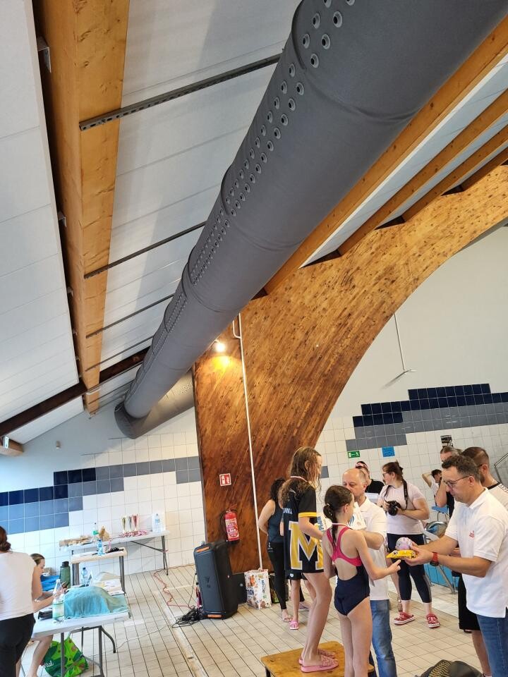 Amatorskie i Otwarte Mistrzostwa Rudy Śląskiej w Pływaniu zgromadziły 250 uczestników / fot. MOSiR