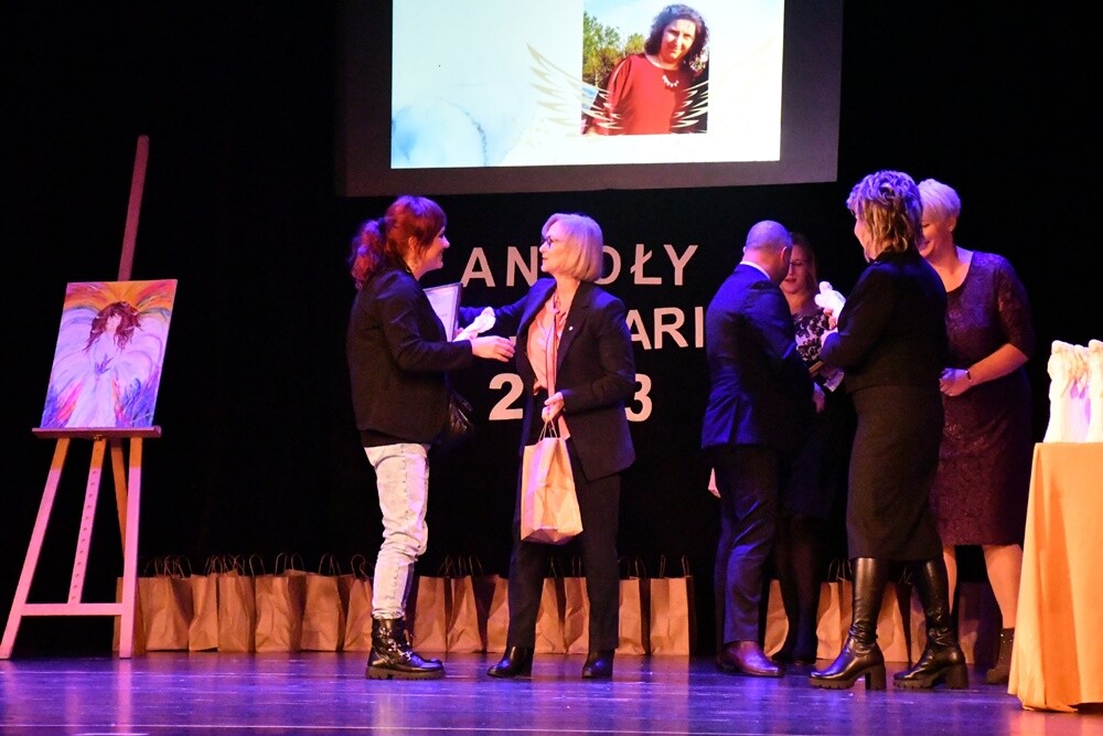 Anioły Wolontariatu w Rudzie Śląskiej. / fot. Jacek Knapik