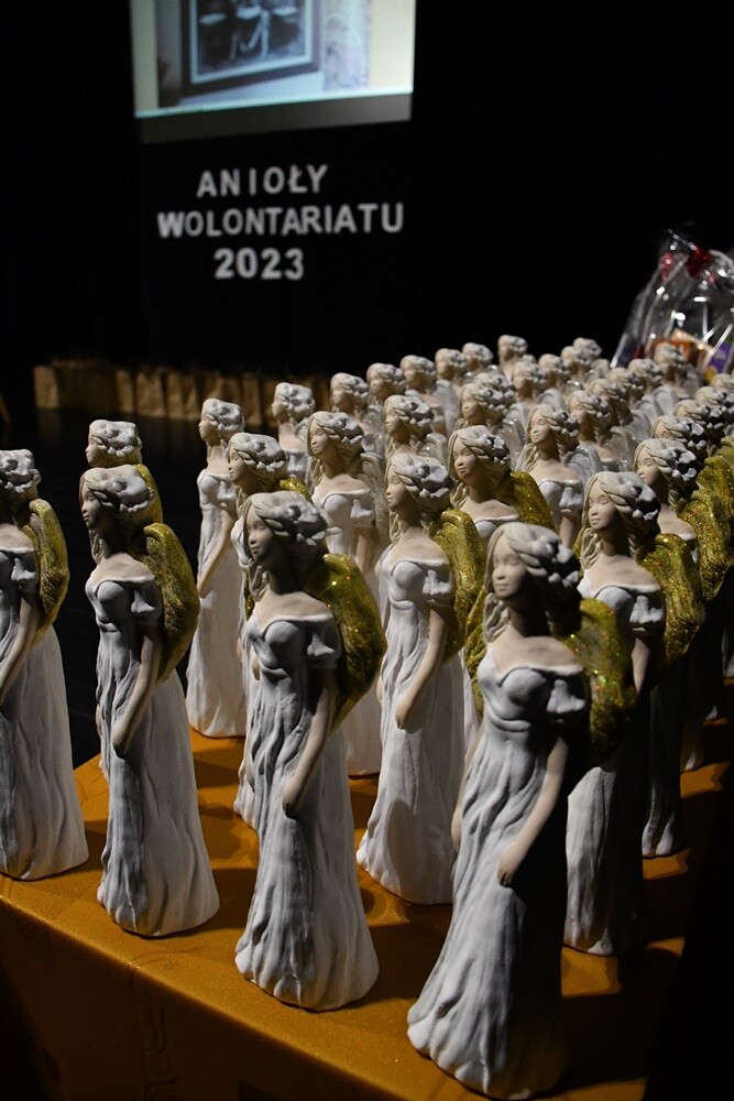 Anioły Wolontariatu w Rudzie Śląskiej. / fot. Jacek Knapik