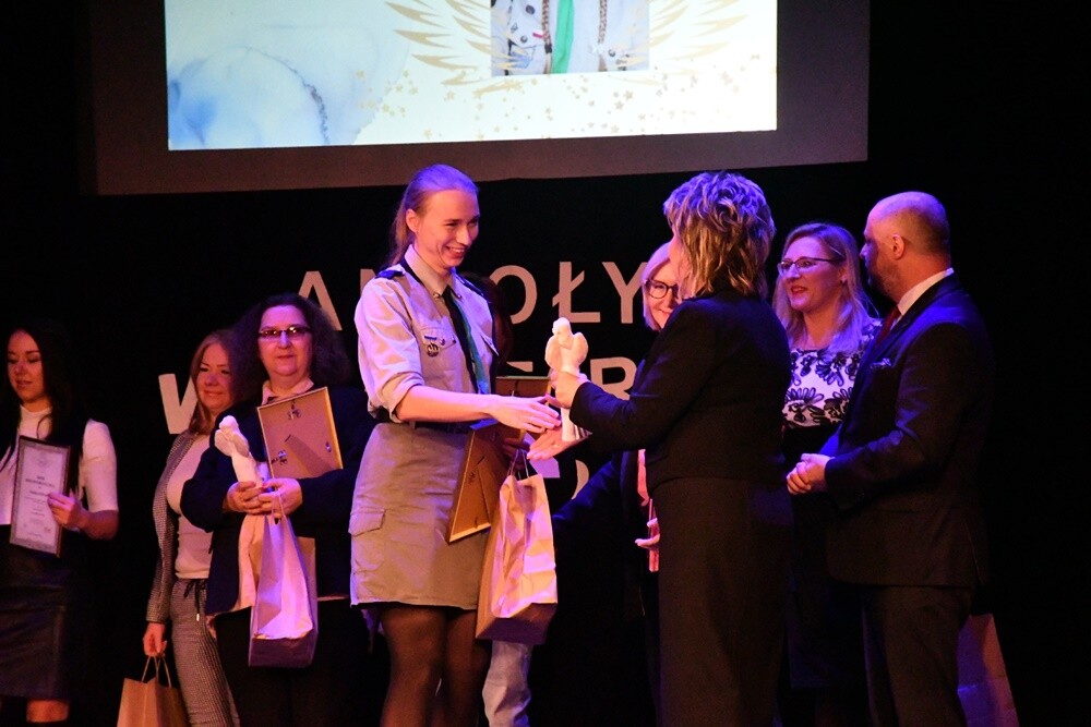 Anioły Wolontariatu w Rudzie Śląskiej. / fot. Jacek Knapik