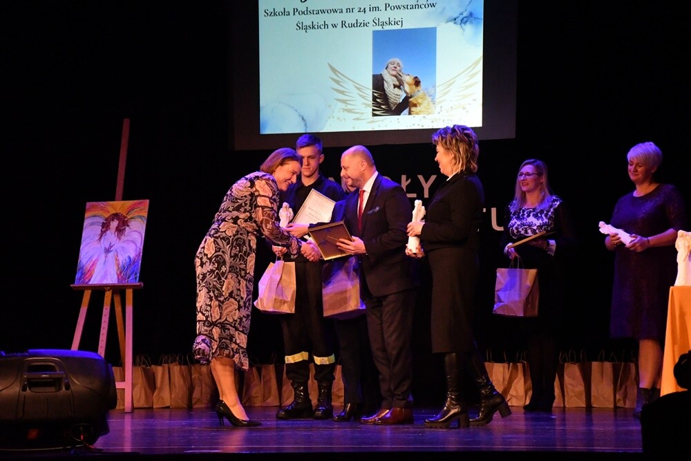 Anioły Wolontariatu w Rudzie Śląskiej. / fot. Jacek Knapik