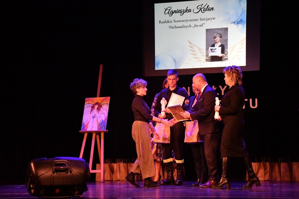 Anioły Wolontariatu w Rudzie Śląskiej. / fot. Jacek Knapik