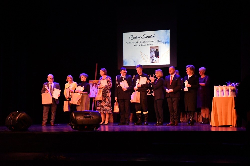 Anioły Wolontariatu w Rudzie Śląskiej. / fot. Jacek Knapik