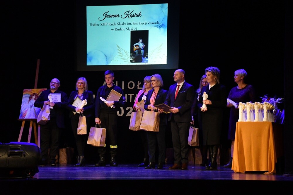 Anioły Wolontariatu w Rudzie Śląskiej. / fot. Jacek Knapik