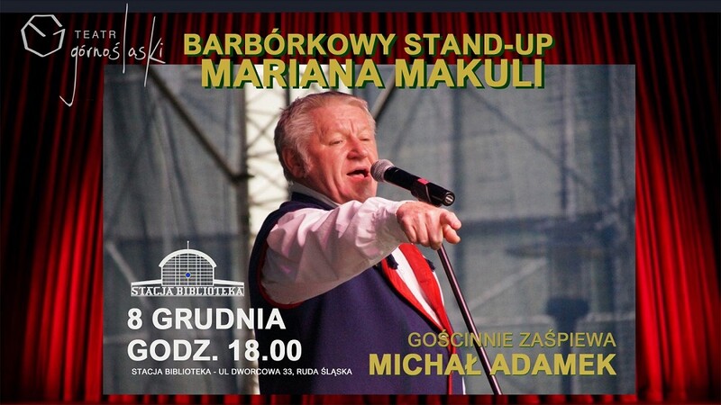 Barbórkowy Stand-Up Mariana Makuli w Stacji Biblioteka