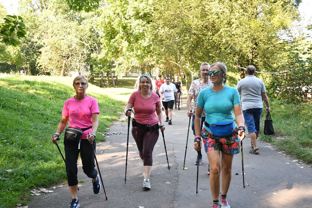 Po raz dziewiąty w Rudzie Śląskiej odbył się „Bieg – marsz dla zdrowia psychicznego”. fot. Jacek Knapik