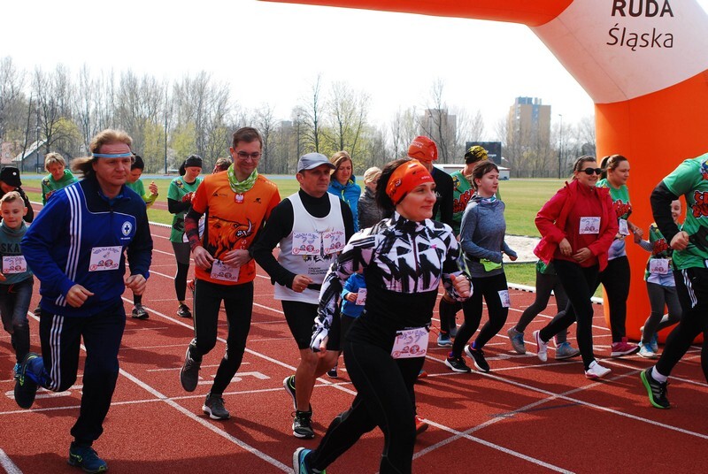 To była aktywna Niedziela Palmowa. Rudzianie wzięli udział w biegu na rzecz chorej Oliwki