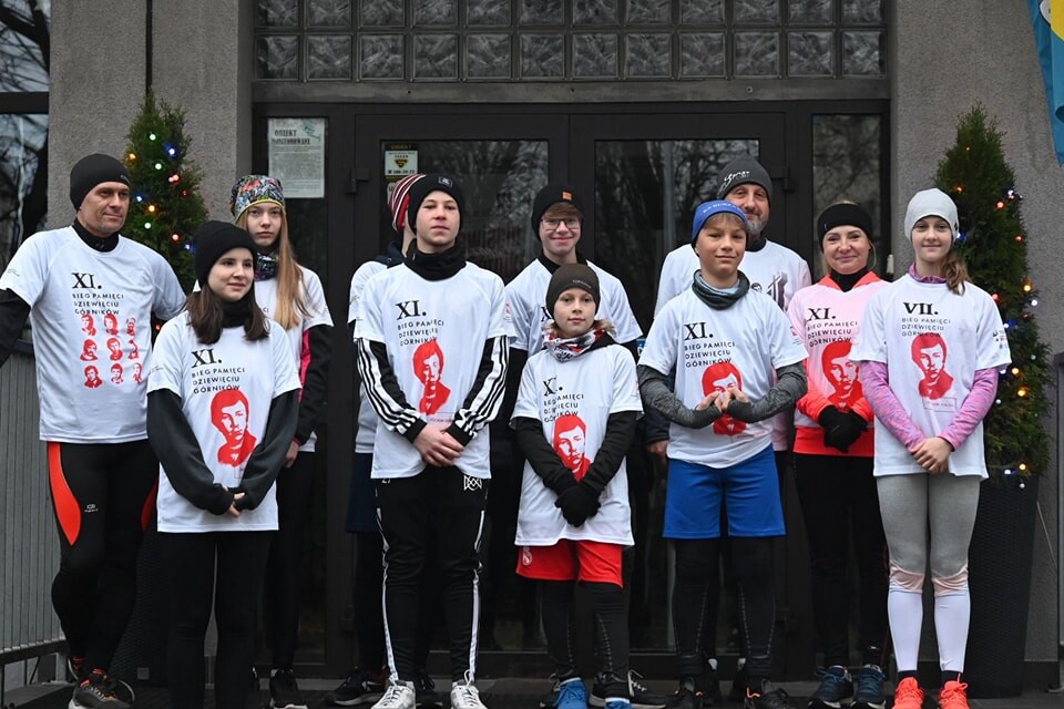 XI Bieg Dziewięciu Górników/ fot. FB Michał Pierończyk, FB SPS 15, FB SP 27, FB ZS nr 5