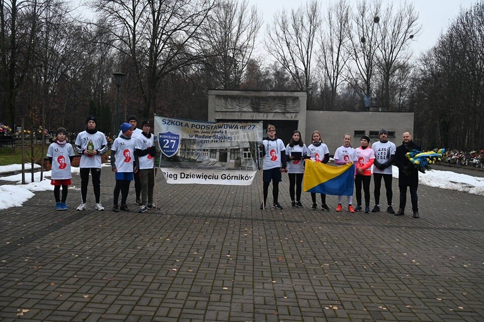 XI Bieg Dziewięciu Górników/ fot. FB Michał Pierończyk, FB SPS 15, FB SP 27, FB ZS nr 5