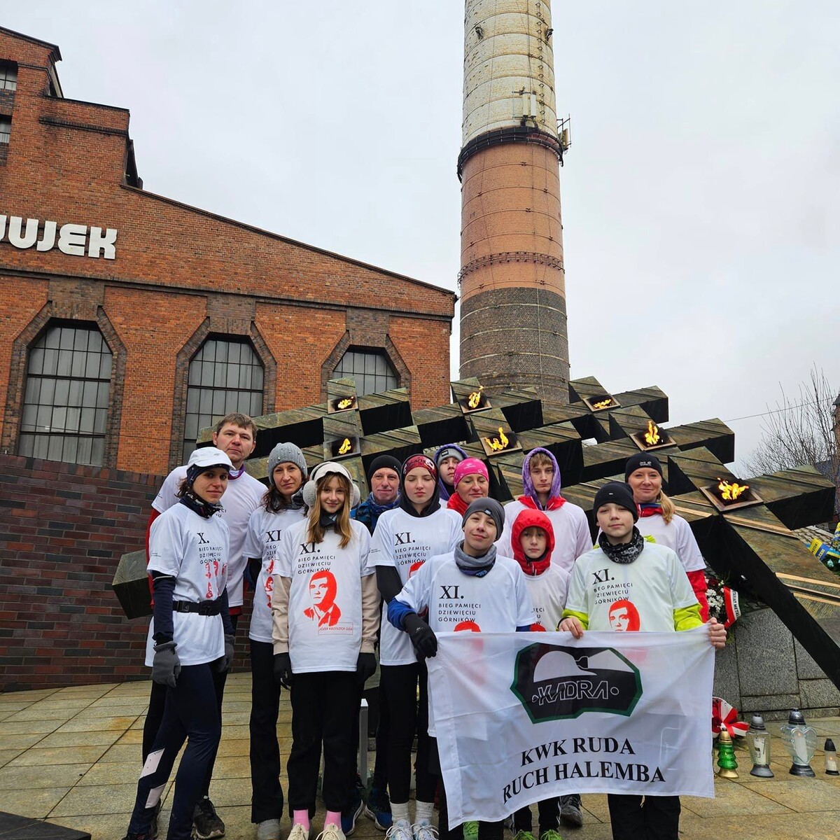 XI Bieg Dziewięciu Górników/ fot. FB Michał Pierończyk, FB SPS 15, FB SP 27, FB ZS nr 5