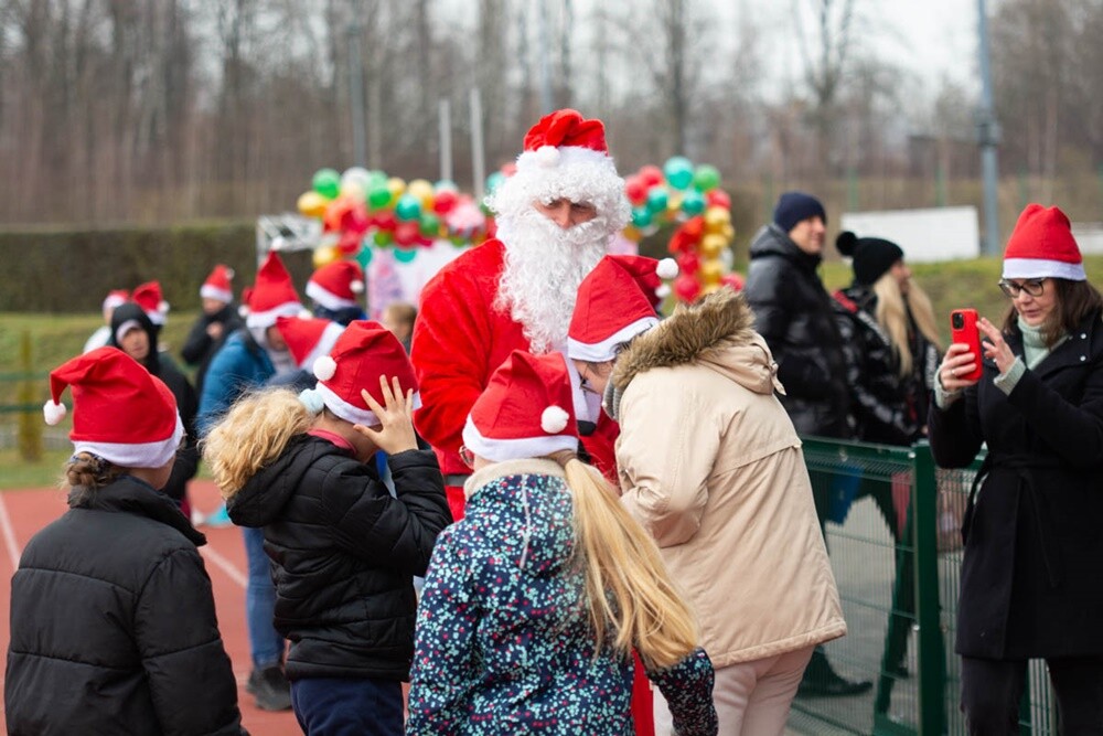 Bieg Mikołajów 2024 w Rudzie Śląskiej. / fot. Marek Faber