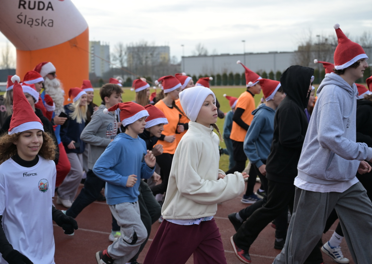 Bieg Mikołajów. / fot Marek Faber