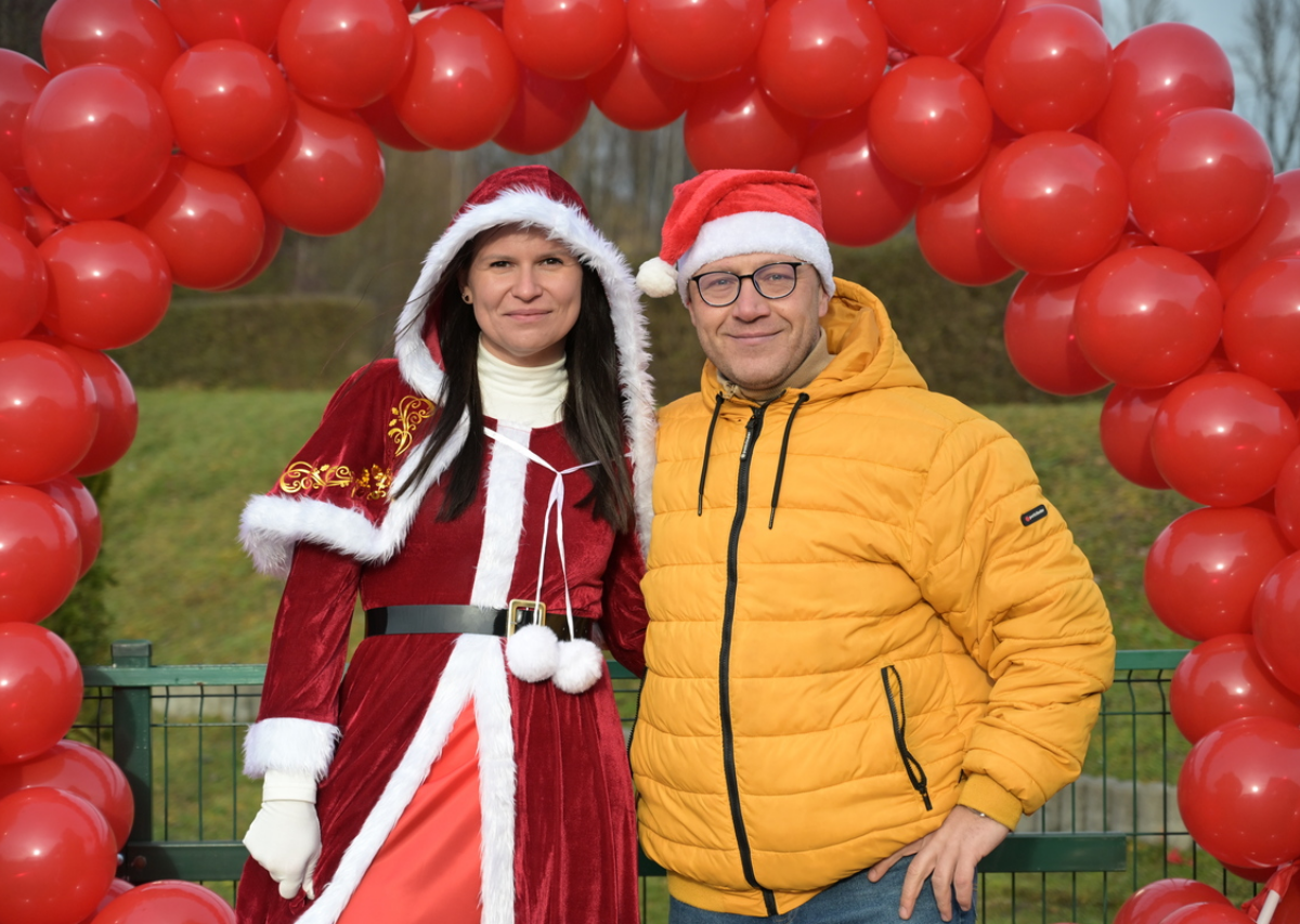 Bieg Mikołajów. /fot. Marek Faber
