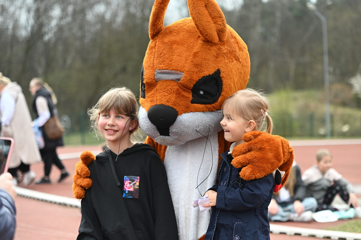 Rudzianie po raz kolejny pobiegli z wiewiórką! Za nami kwietniowa edycja biegu / fot. Krzysztof Faber