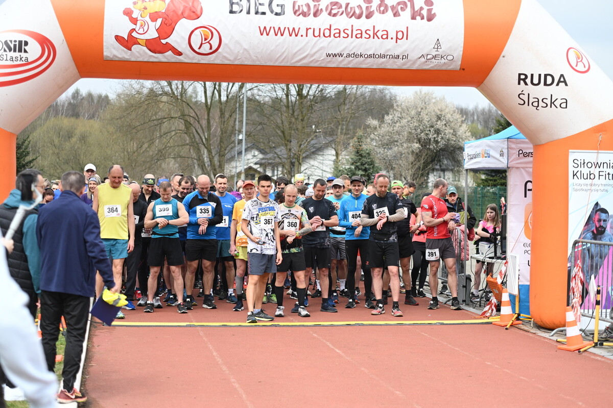 Rudzianie po raz kolejny pobiegli z wiewiórką! Za nami kwietniowa edycja biegu / fot. Krzysztof Faber