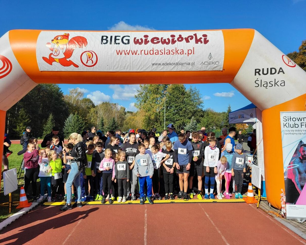 Za nami październikowy Bieg Wiewiórki / fot. MOSiR Ruda Śląska FB