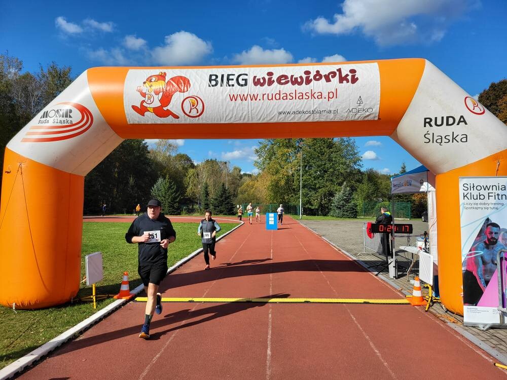 Za nami październikowy Bieg Wiewiórki / fot. MOSiR Ruda Śląska FB