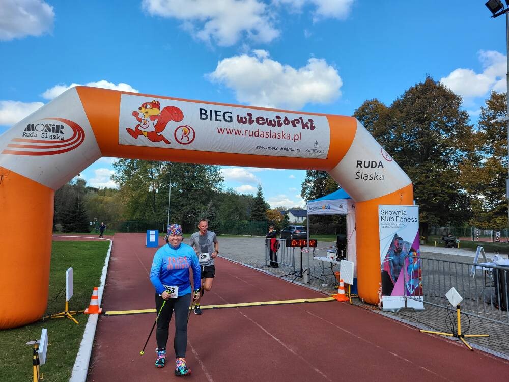 Za nami październikowy Bieg Wiewiórki / fot. MOSiR Ruda Śląska FB