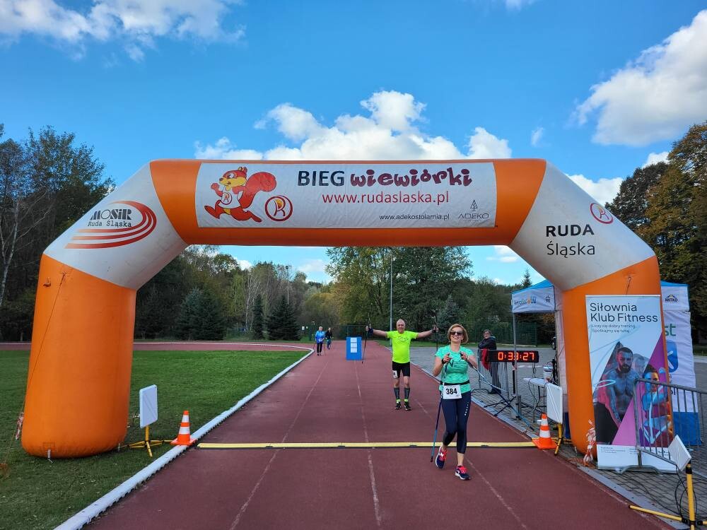 Za nami październikowy Bieg Wiewiórki / fot. MOSiR Ruda Śląska FB