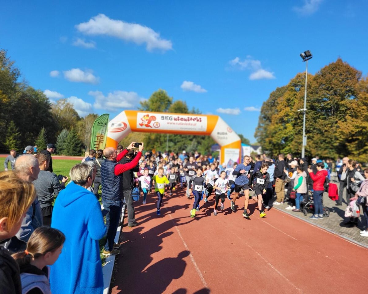 Za nami październikowy Bieg Wiewiórki / fot. MOSiR Ruda Śląska FB
