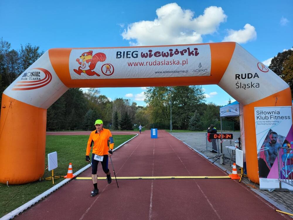 Za nami październikowy Bieg Wiewiórki / fot. MOSiR Ruda Śląska FB