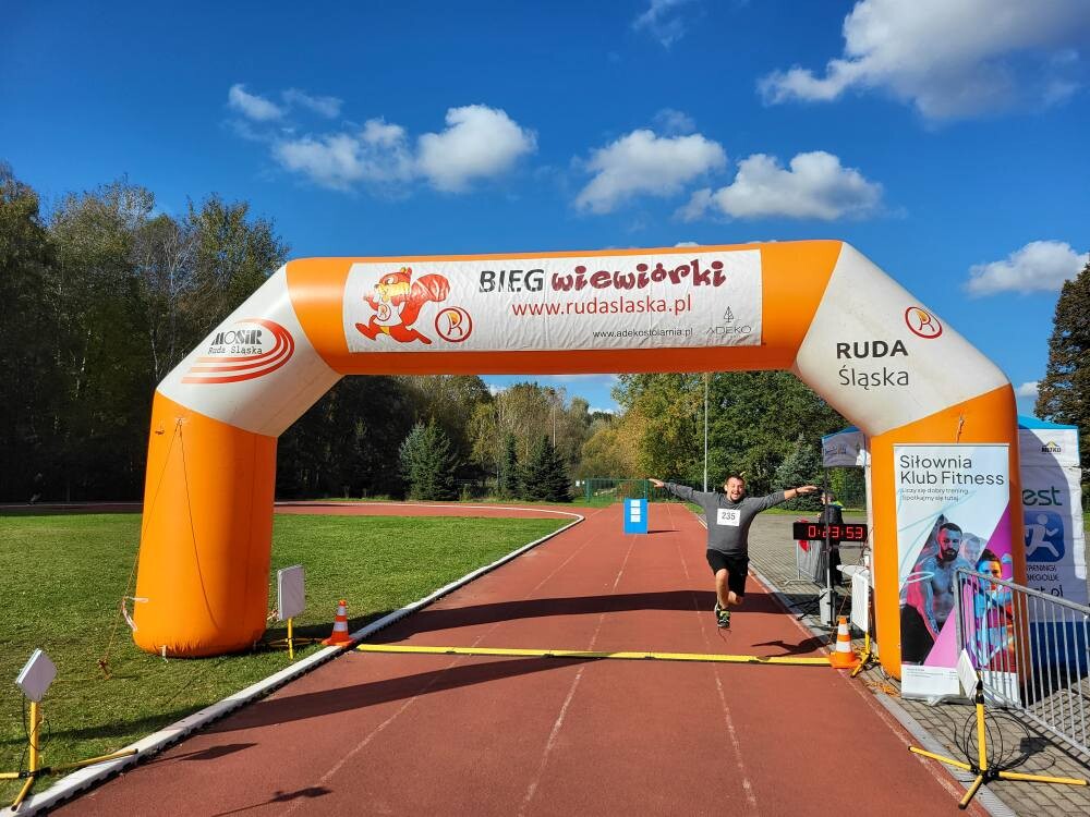 Za nami październikowy Bieg Wiewiórki / fot. MOSiR Ruda Śląska FB