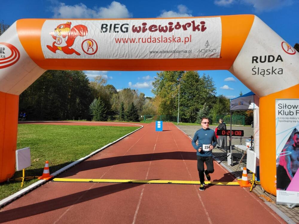 Za nami październikowy Bieg Wiewiórki / fot. MOSiR Ruda Śląska FB