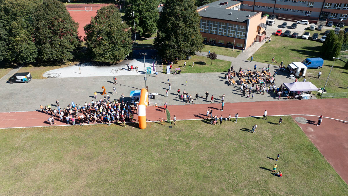Za nami wrześniowy Bieg Wiewiórki. Zobaczcie zdjęcia! / fot. Dron Ruda - Krzysztof Faber
