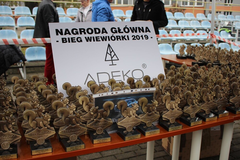 Ostatni w tym roku "Bieg Wiewiórki" za nami! Wczoraj biegacze i miłośnicy nordic walking po raz ostatni pobiegli z wiewiórką w halembskim lesie. Za przynajmniej siedem ukończonych biegów w tegorocznym cyklu otrzymali pamiątkowe statuetki z wizerunkiem wiewiórki.