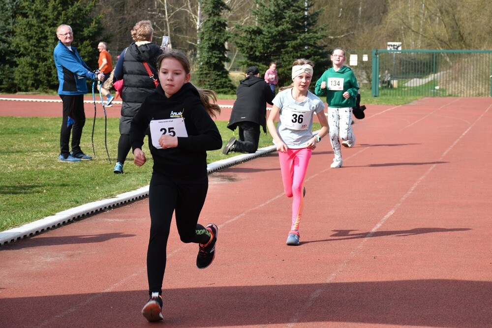 Na pierwszym w tym roku "Biegu Wiewiórki" stawiło się ponad 350 uczestników. / fot. Jacek Knapik