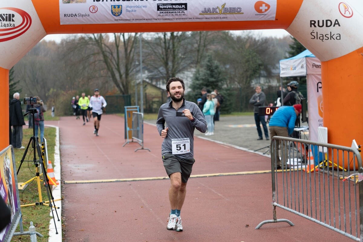 Biegi Niepodległości w Rudzie Śląskiej. / fot. Marek Faber