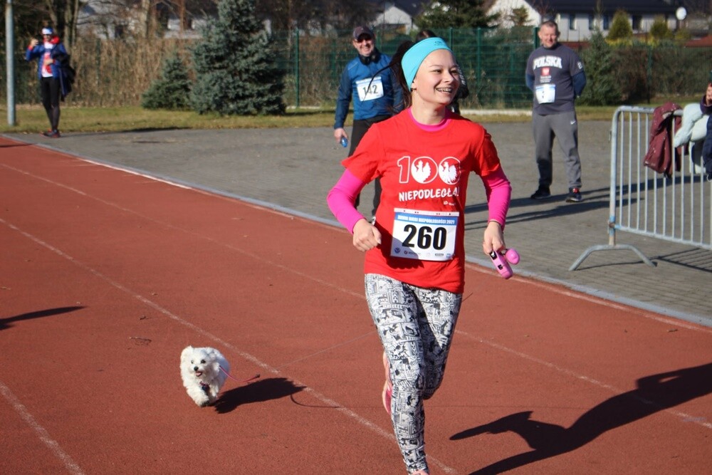 W lasach halembskich rudzianie świętowali 11 listopada na sportowo. Zostały tam zorganizowane XXVIII Biegi Niepodległości. 
fot. UM Ruda Śląska