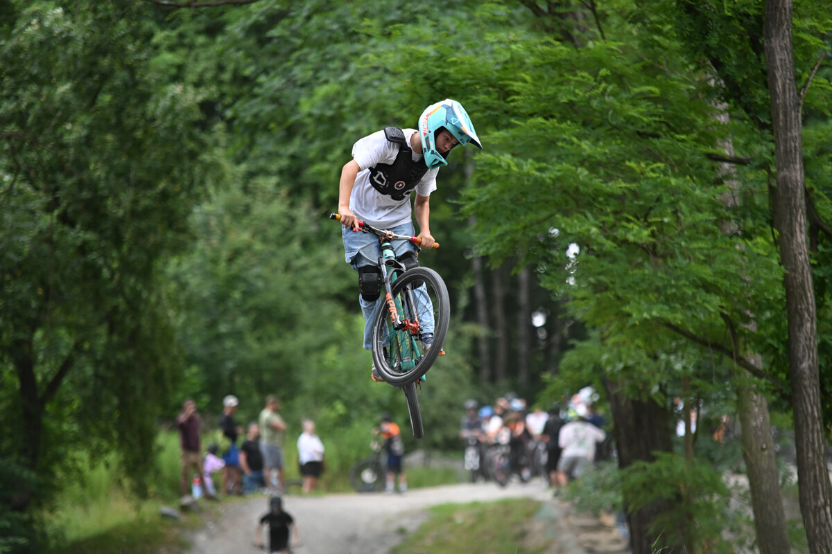 Rowerowe show z Dawidem Godźkiem za nami! Emocje, triki i wspólna jazda na Bielszowice Trails. / fot. Marek Faber