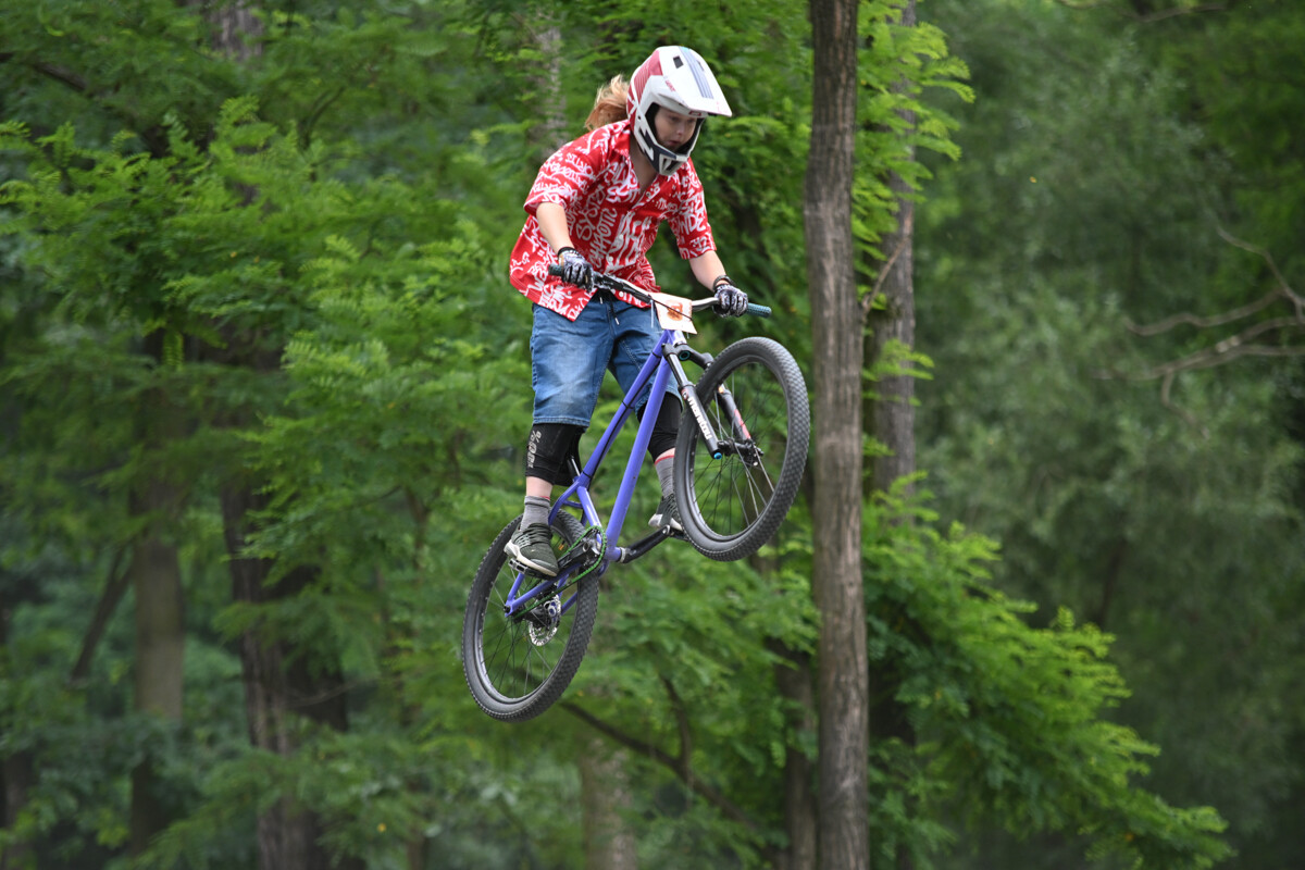 Rowerowe show z Dawidem Godźkiem za nami! Emocje, triki i wspólna jazda na Bielszowice Trails. / fot. Marek Faber