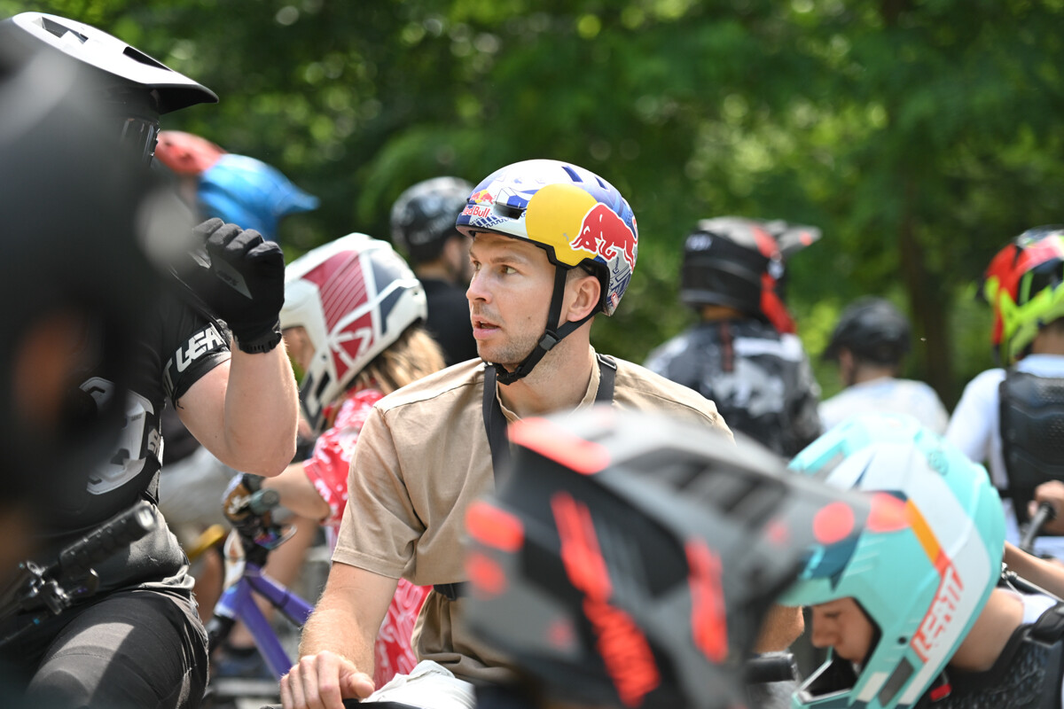 Rowerowe show z Dawidem Godźkiem za nami! Emocje, triki i wspólna jazda na Bielszowice Trails. / fot. Marek Faber