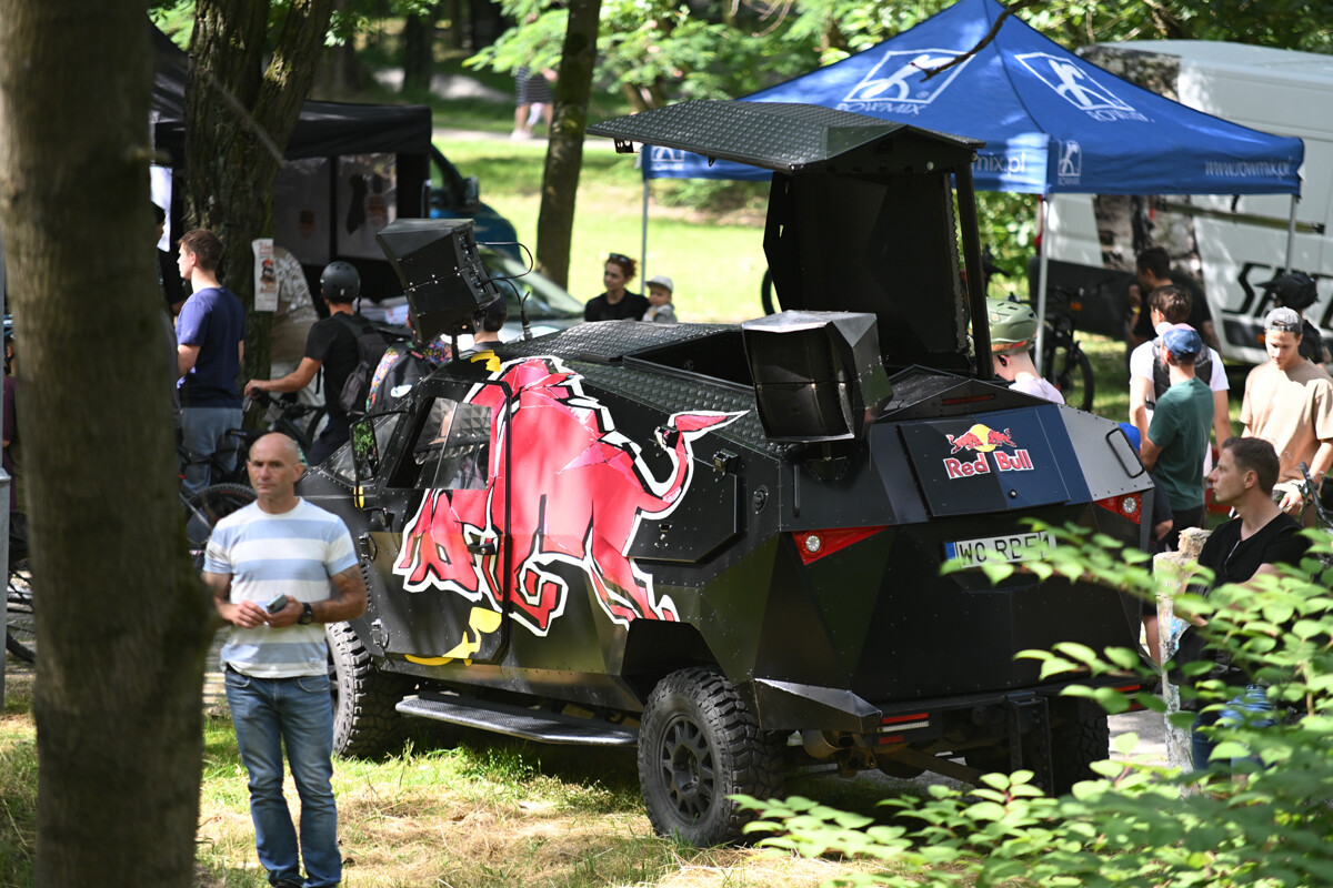 Rowerowe show z Dawidem Godźkiem za nami! Emocje, triki i wspólna jazda na Bielszowice Trails. / fot. Marek Faber