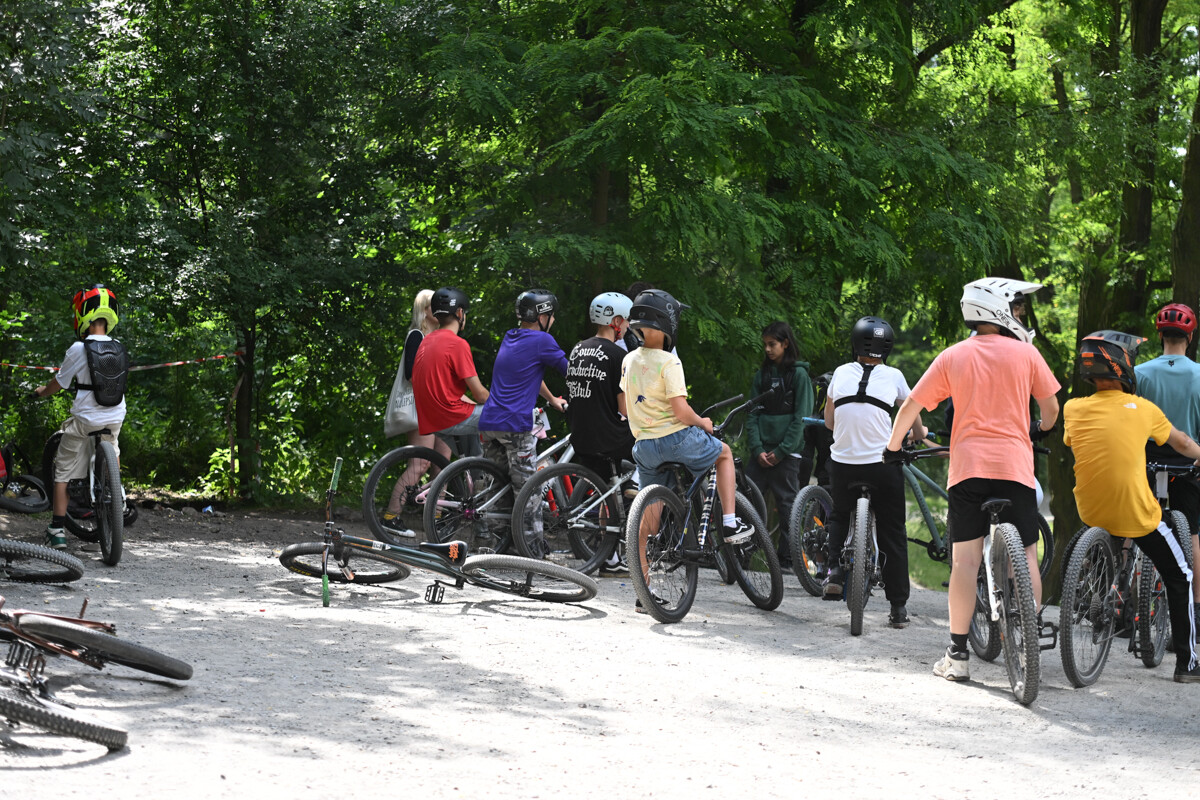 Rowerowe show z Dawidem Godźkiem za nami! Emocje, triki i wspólna jazda na Bielszowice Trails. / fot. Marek Faber
