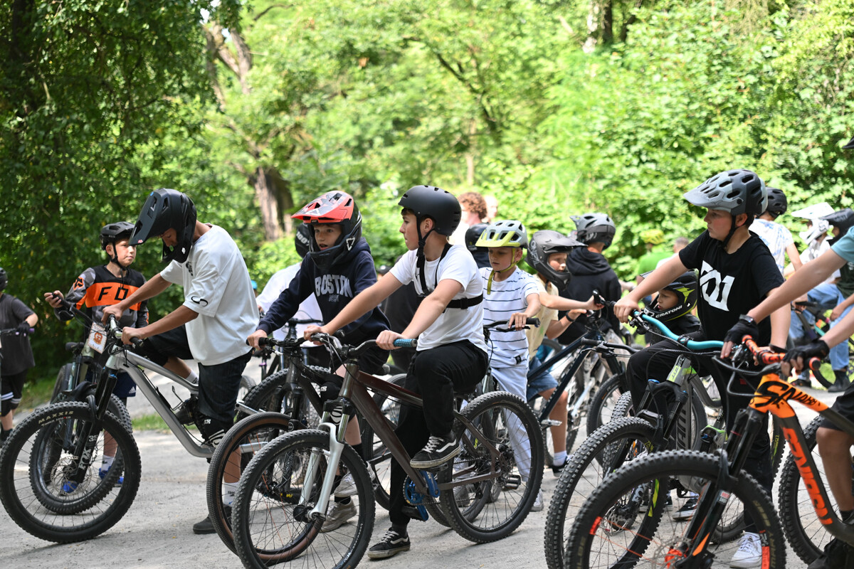 Rowerowe show z Dawidem Godźkiem za nami! Emocje, triki i wspólna jazda na Bielszowice Trails. / fot. Marek Faber