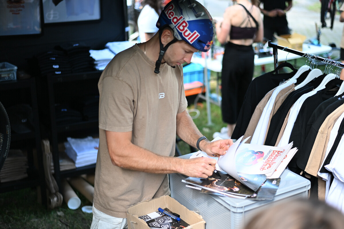 Rowerowe show z Dawidem Godźkiem za nami! Emocje, triki i wspólna jazda na Bielszowice Trails. / fot. Marek Faber