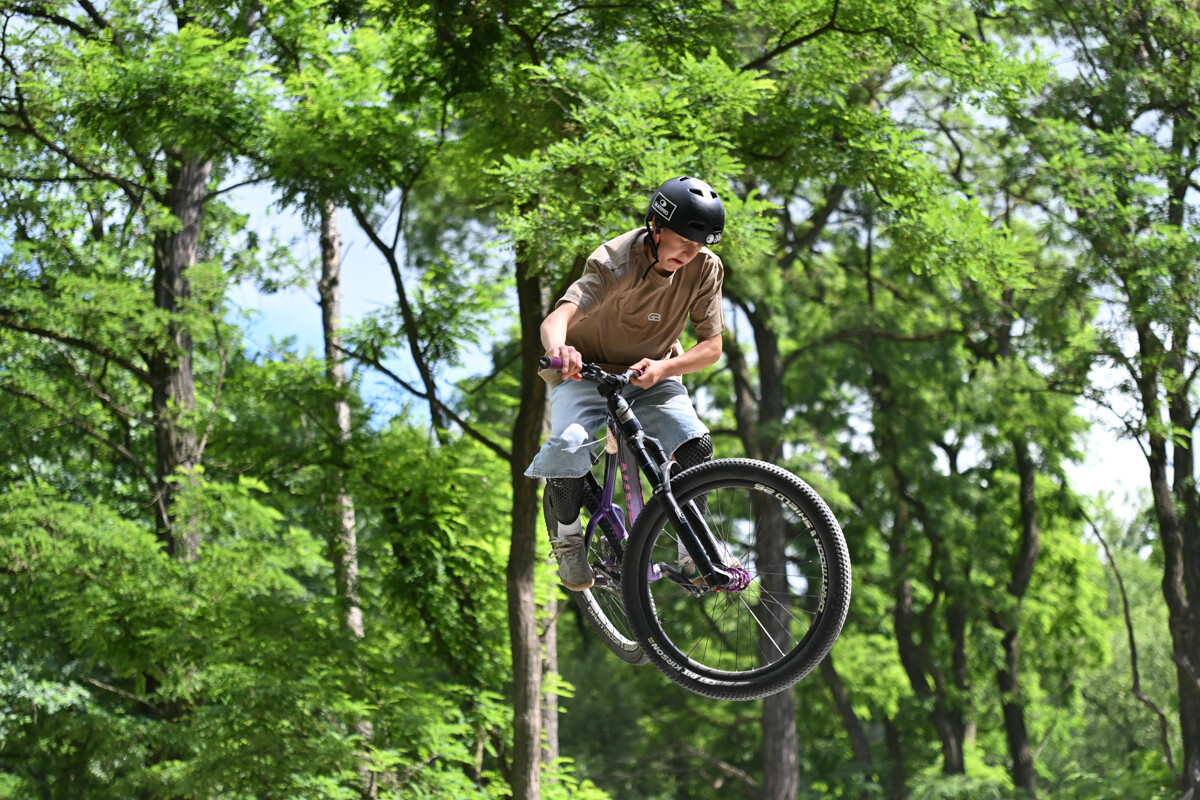 Rowerowe show z Dawidem Godźkiem za nami! Emocje, triki i wspólna jazda na Bielszowice Trails. / fot. Marek Faber