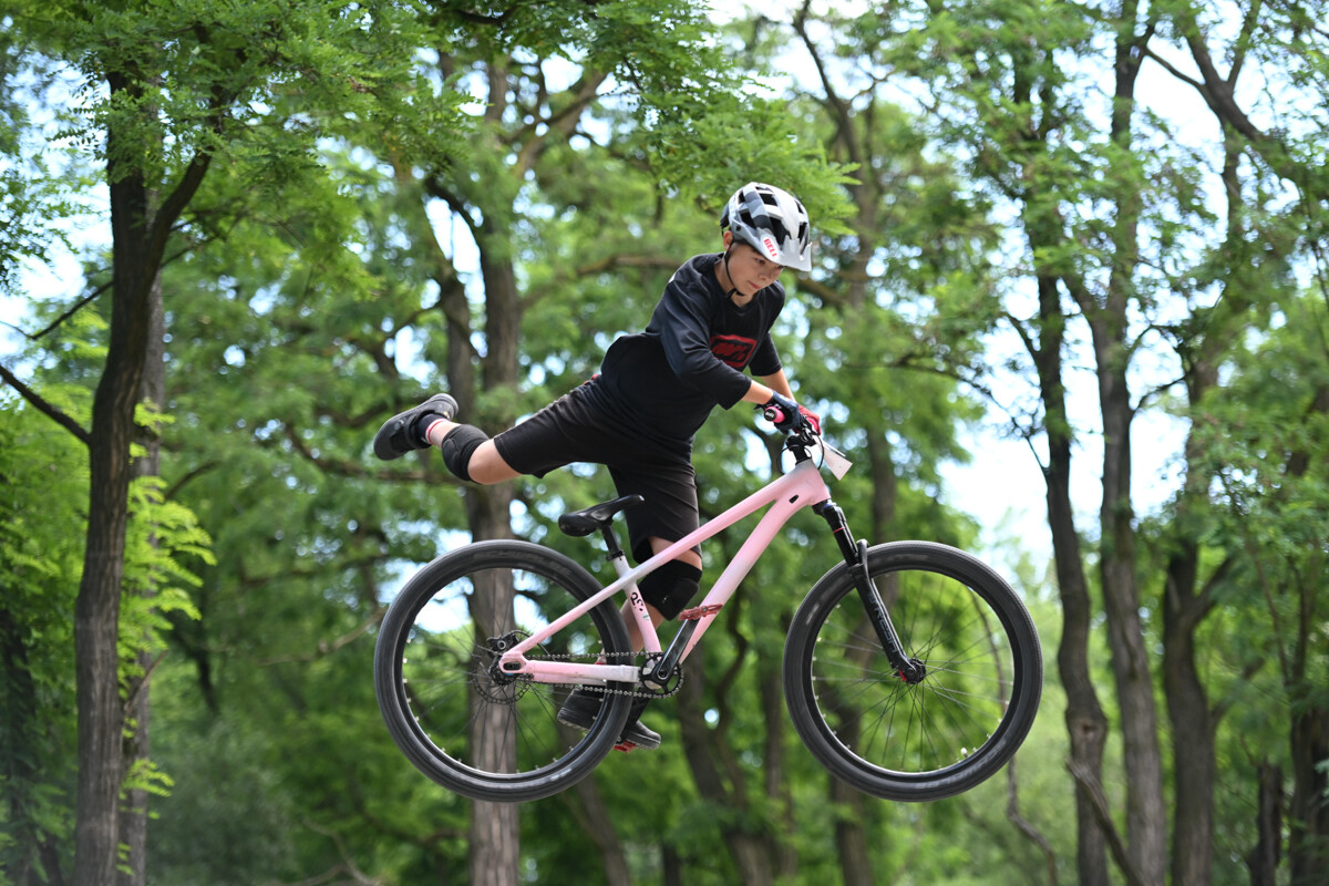 Rowerowe show z Dawidem Godźkiem za nami! Emocje, triki i wspólna jazda na Bielszowice Trails. / fot. Marek Faber