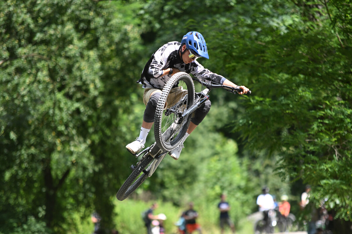 Rowerowe show z Dawidem Godźkiem za nami! Emocje, triki i wspólna jazda na Bielszowice Trails. / fot. Marek Faber
