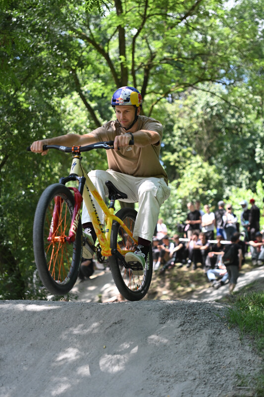 Rowerowe show z Dawidem Godźkiem za nami! Emocje, triki i wspólna jazda na Bielszowice Trails. / fot. Marek Faber