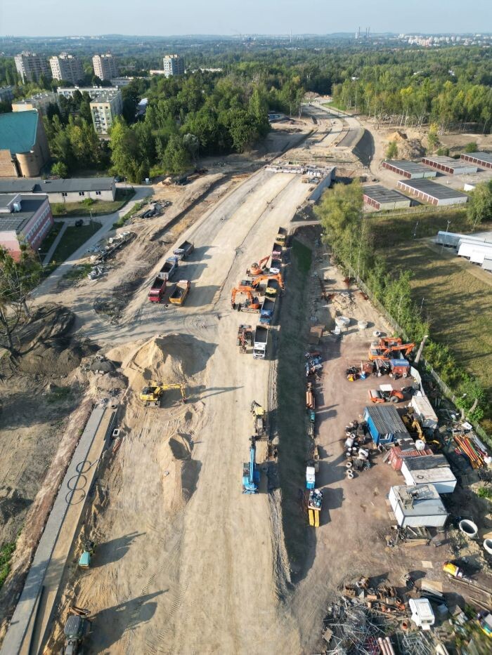 Budowa N-S - odcinek północny/fot. FB Michał Pierończyk